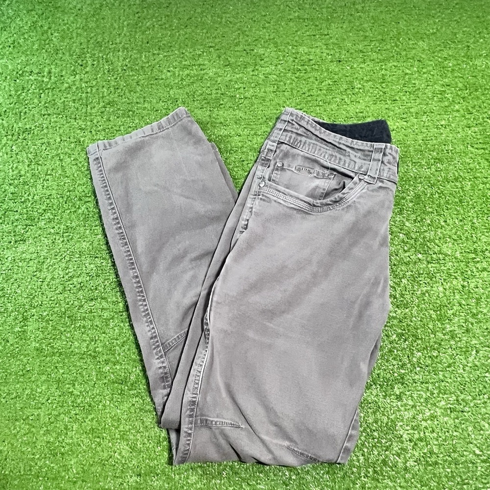 Kuhl Kanvus Jeans Mens 34x30 Gray‎ Canvas Outdoor Hiking Casual Workwear Pants